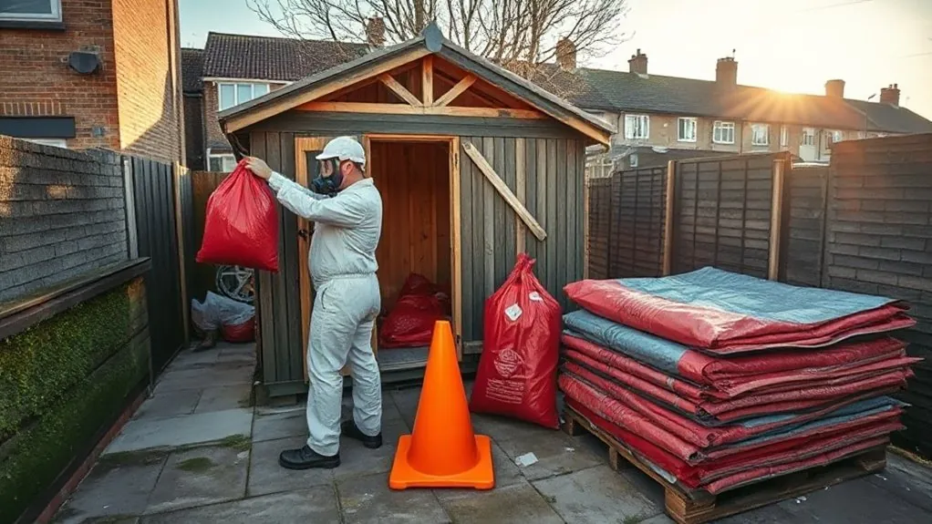 Garage & Shed Roof Removal in Hammersmith — HSE-licensed specialists